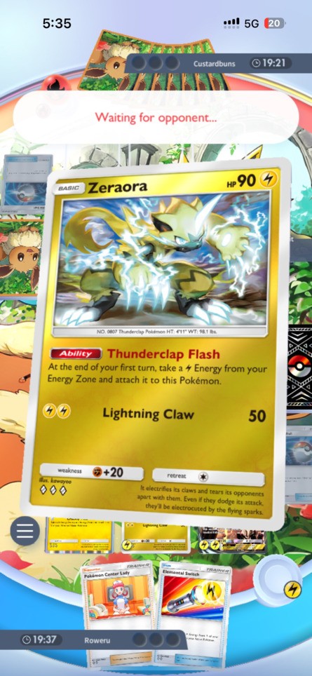 Reverse Holo Zeraora