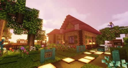 My Minecraft builds look like long abandoned cottages and I love it.