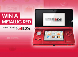Win a Metallic Red 3DS!