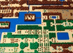It's Dangerous To Go Alone, Take This LEGO Map Of The Legend Of Zelda