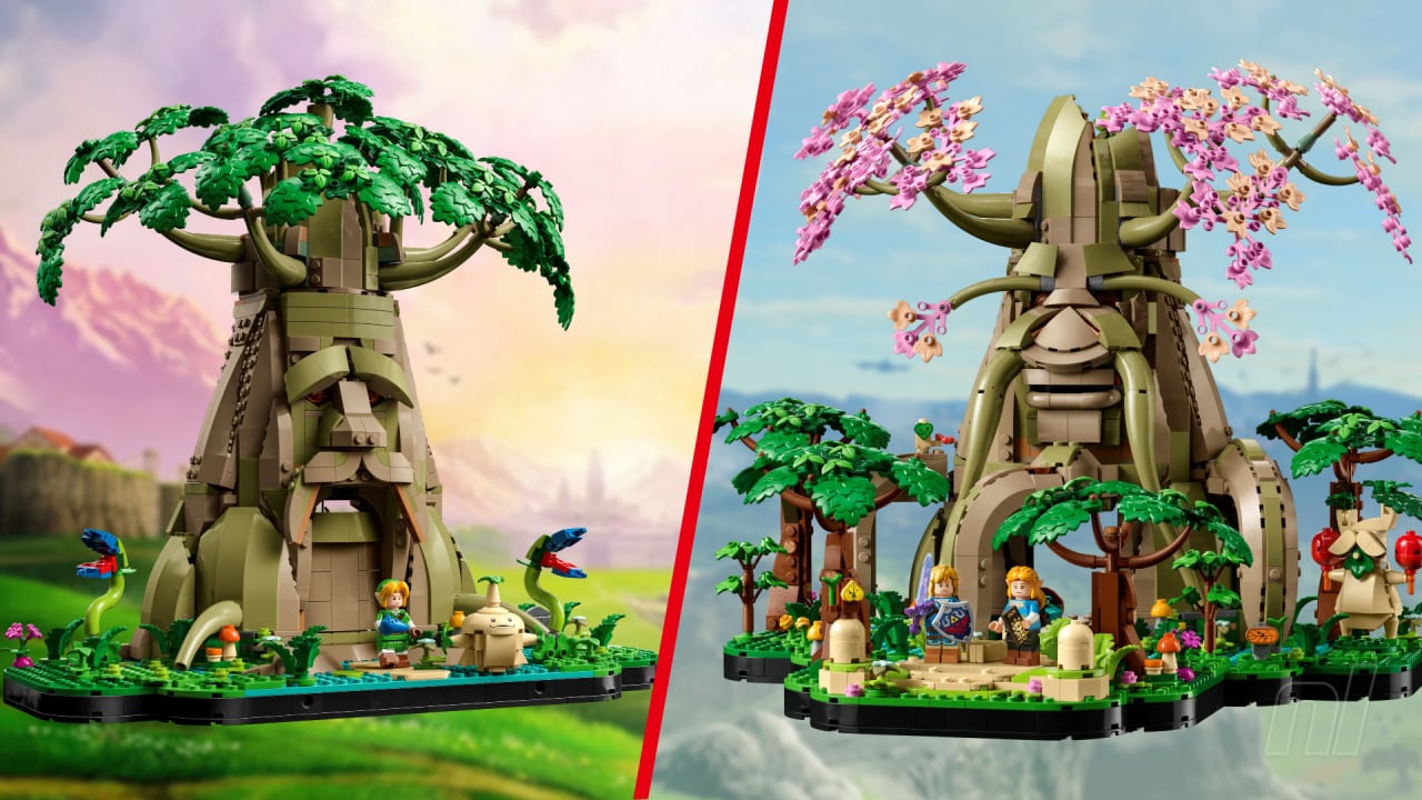 LEGO Unveils 'Great Deku Tree 2In1' Zelda Set, PreOrders Now