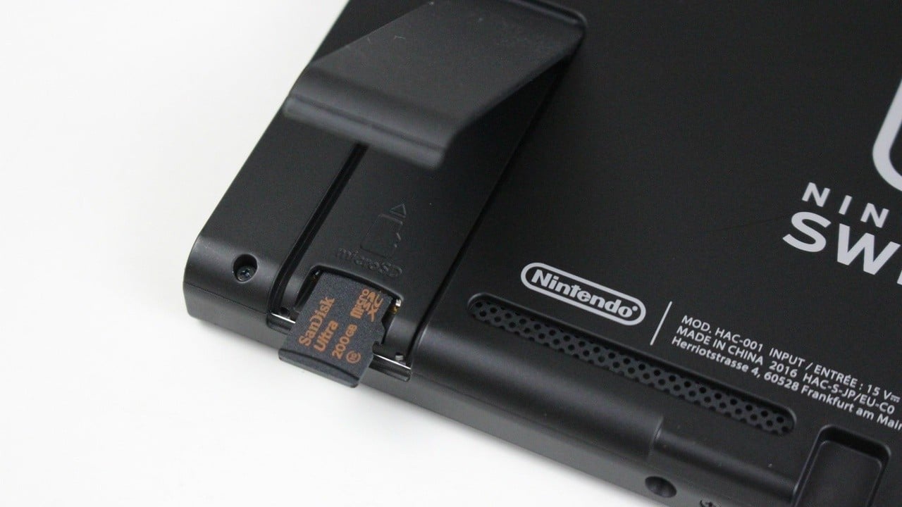 How To Install A Micro SD Card In Your Nintendo Switch And ...