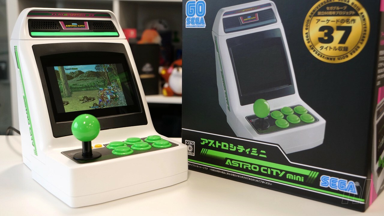 Sega’s Astro City Mini is launching limited racing games in the US