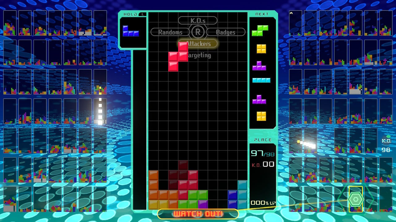 Tetris Mayhem - 32 player block battle game with abilities