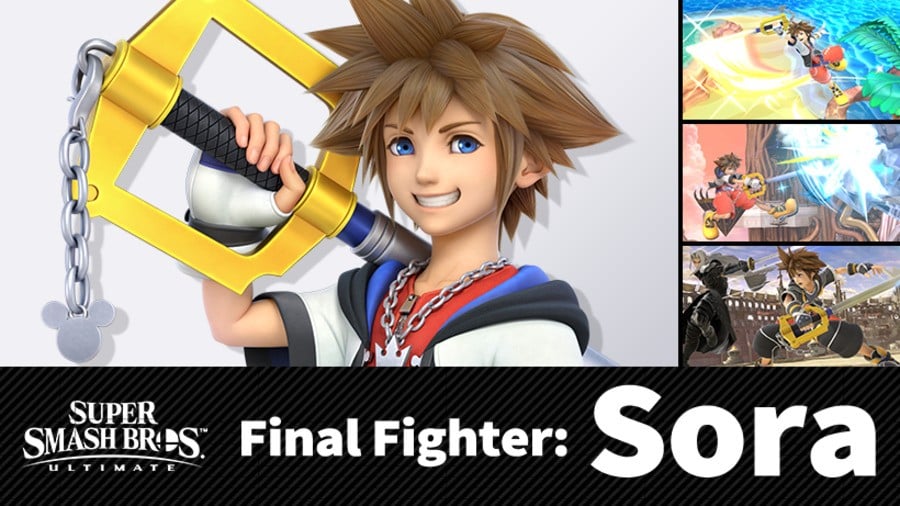 Sora from Kingdom Hearts joins Super Smash Bros. Ultimate on Monday - CNET