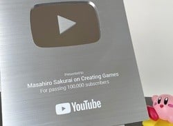 Masahiro Sakurai Shows Off His Silver YouTube Play Button