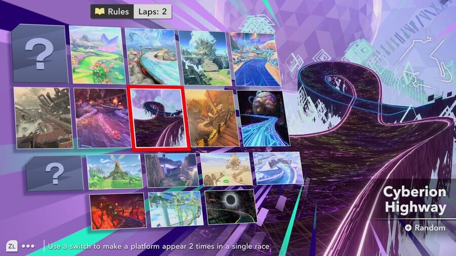 Kirby Air Riders Air Ride Track