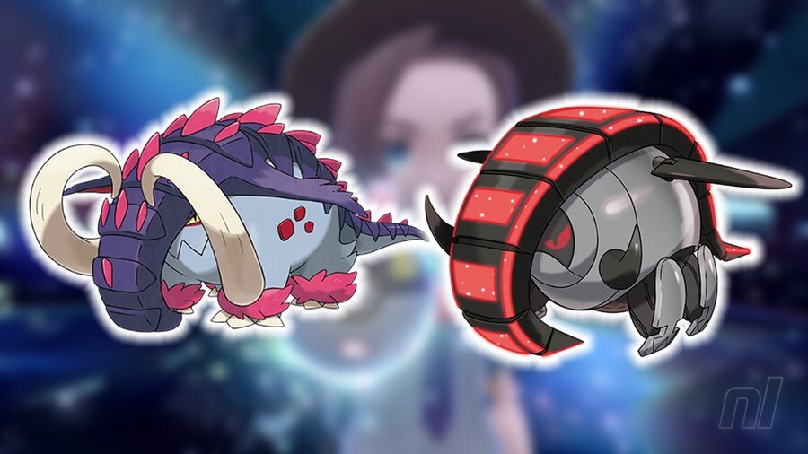 Pokémon Scarlet and Violet Tera Raid Iron Treads / Great Tusk