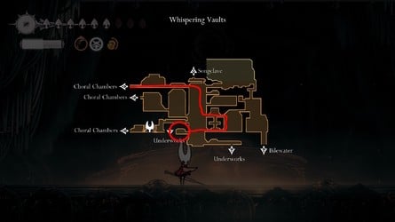 Whispering Vaults Map Cogheart Piece