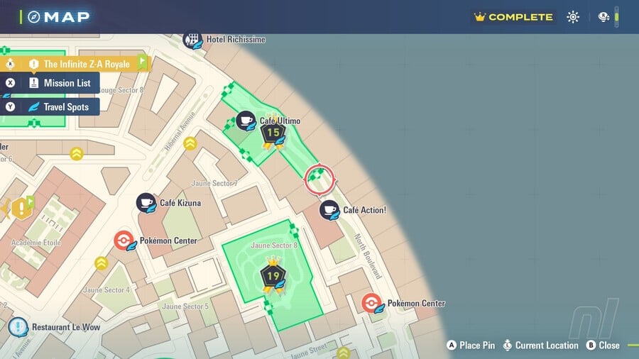 Pokémon Legends: Z-A: Jumbo Variety Pumpkaboo Side Mission - Where To Find 2