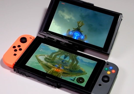 Flip Grip Inventor Creates "New Nintendo Switch DS"