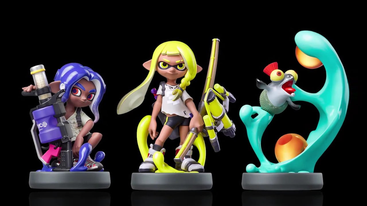 ゲームキャラクター Splatoon3 amiibo Nintendo Switch Splatoon Series amiibo, 3-Pack Characters