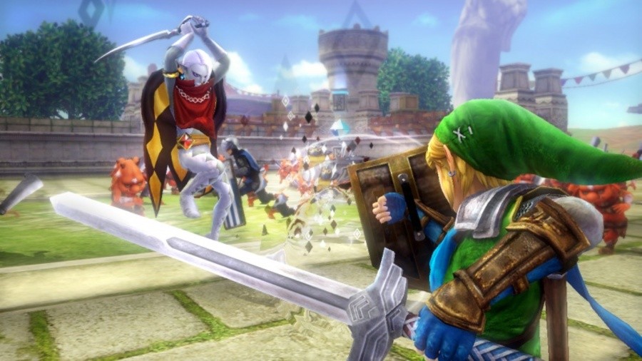 800 Px Hyrule Warriors Screenshot Ghirahim Jump