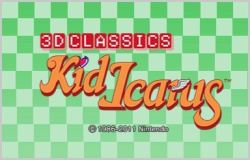3D Classics: Kid Icarus Cover