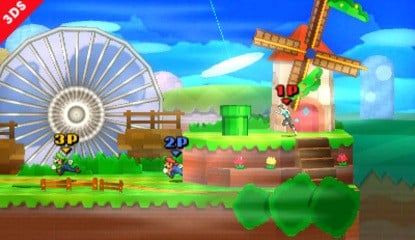Multi-Generational Paper Mario Stage Confirmed for Super Smash Bros. for Nintendo 3DS