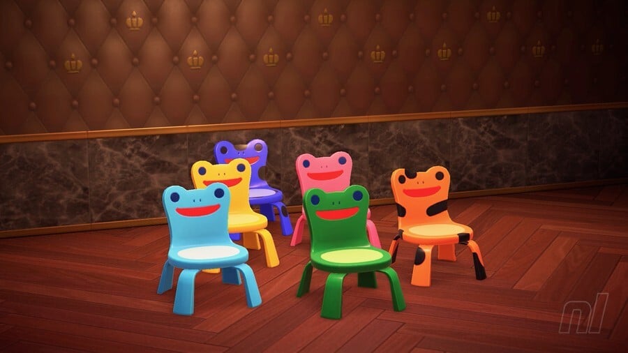 Six different styles of Froggy Chair are available in the 2.0 update