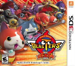 Yo-Kai Watch Blasters: Red Cat Corps & White Dog Squad Cover