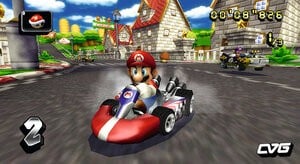 Mario In His Kart