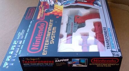 Nintendo Zapper Transformers Megatron