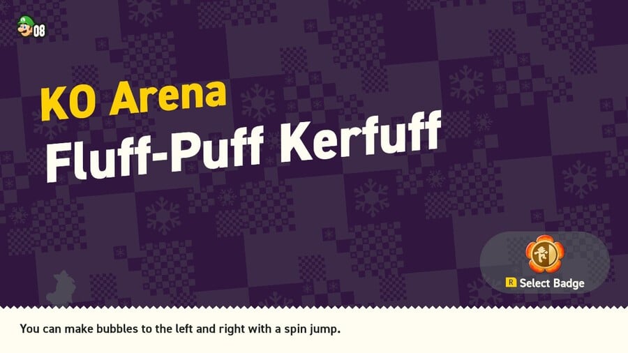 Super Mario Bros. Wonder Walkthrough: World 2 - KO Arena -Fluff-Puff Kerfuff 1