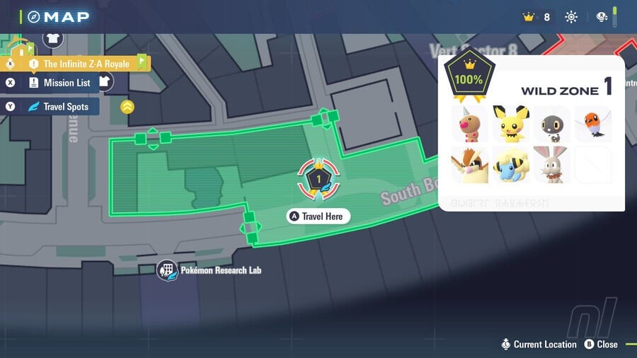 Wild Zone 1 Pokémon Legends: Z-A