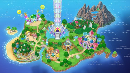 Puzzle Bobble Everybubble Rainbow Island