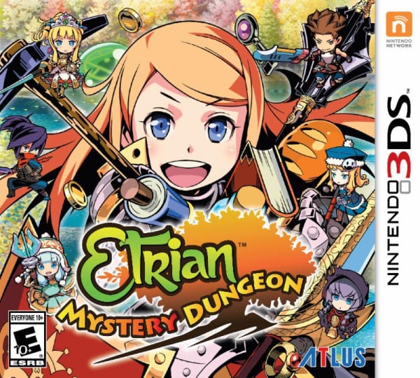 JAPAN Etrian Mystery Dungeon Collection Of Visual Material