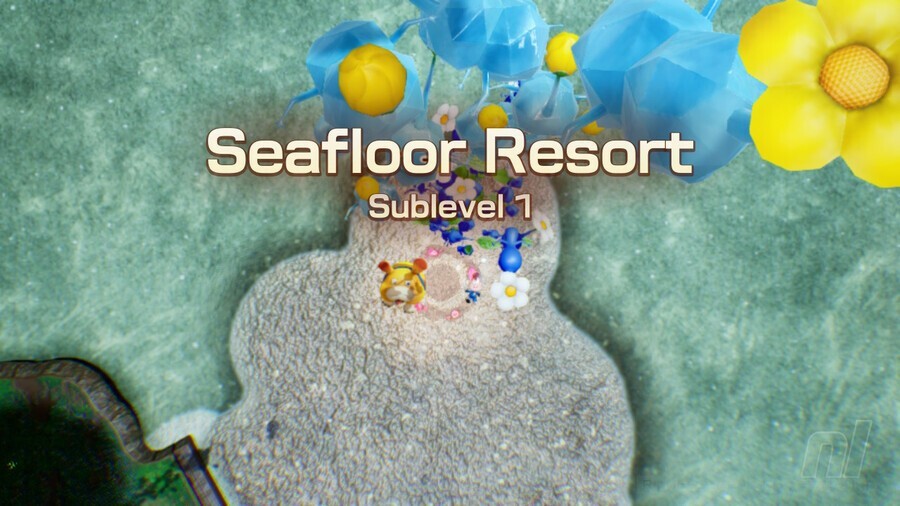 Pikmin 4 Seafloor Resort