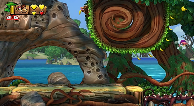 Donkey Kong Country: Tropical Freeze Lost Mangroves Walkthrough - All ...