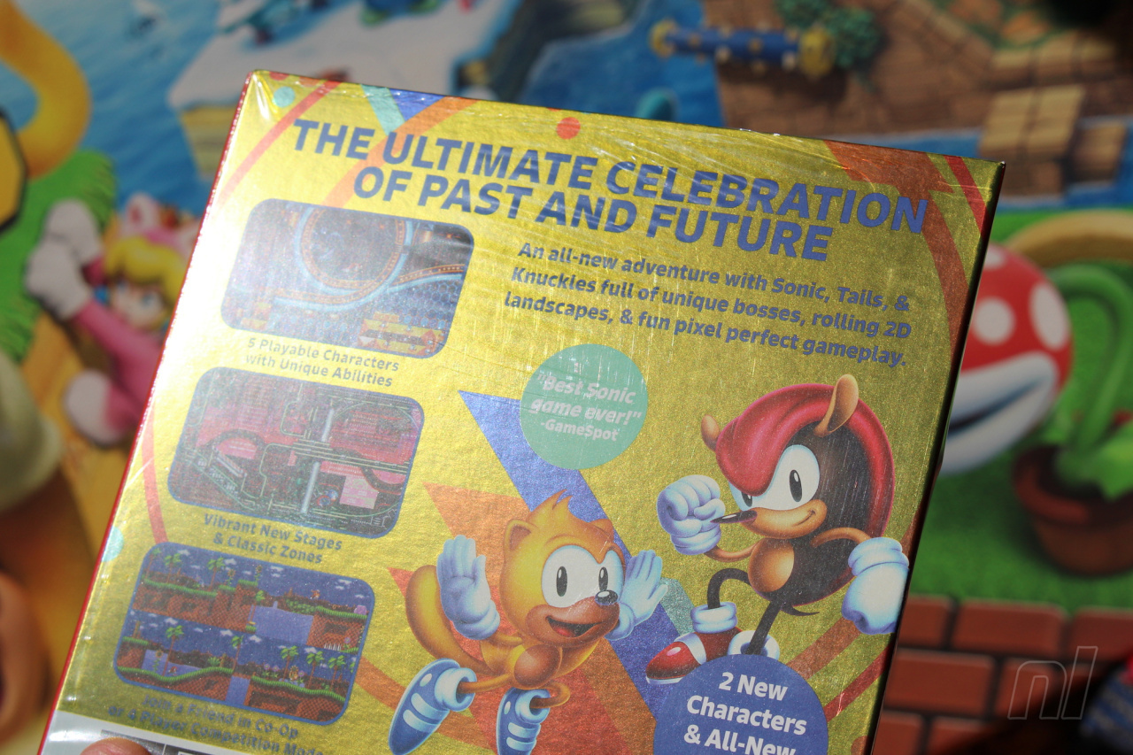 Sonic Mania Plus (Holographic Cover Art Only) No Game Included