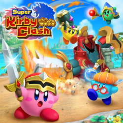 Super Kirby Clash Cover