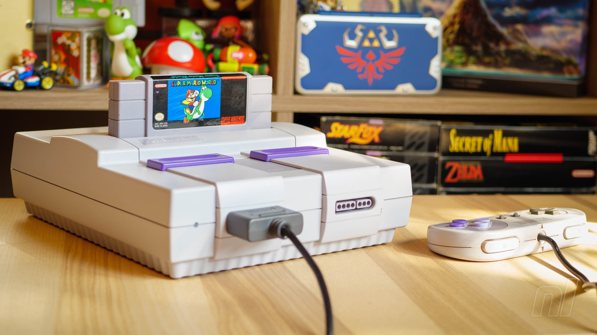 snes loaded with games