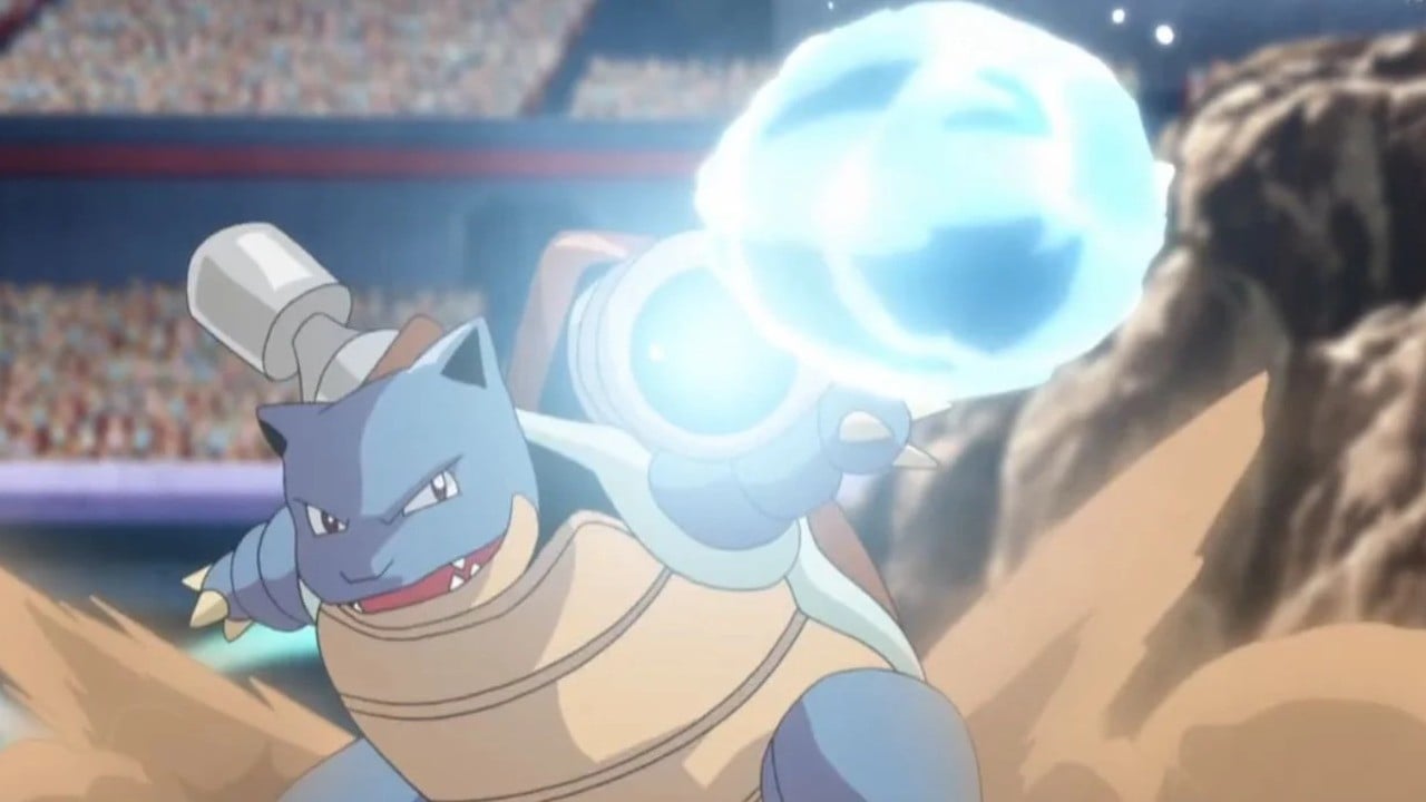 pokemon x and y mega evolution blastoise card