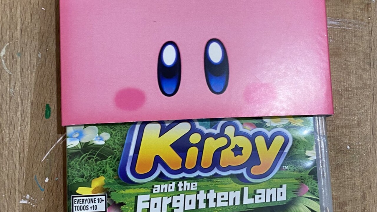 Random: Fan Creates A Stunning Custom Sleeve For Kirby And The Forgotten  Land | Nintendo Life