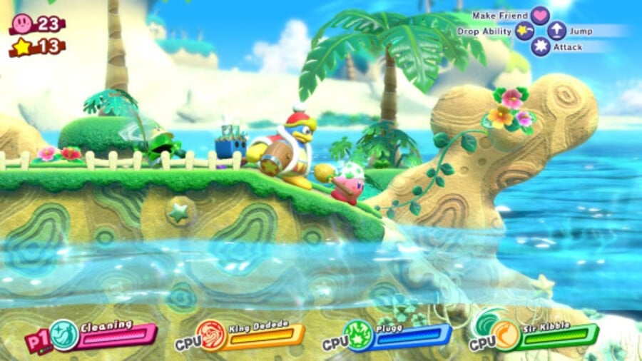 Kirby star best sale allies wii u