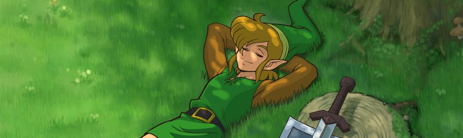 Zelda II Banner