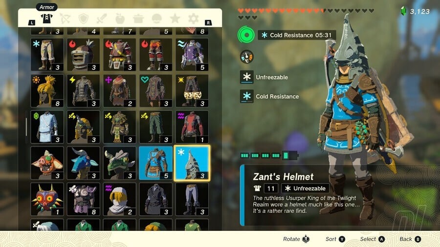 Zelda: Tears Of The Kingdom: All Armour Locations And Best Armour Sets 26