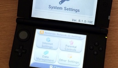 System Update 8.1.0-19 Now Available on 3DS