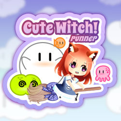 Cute Witch! Runner Cover