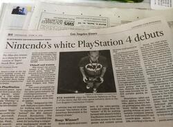 LA Times Reveals Hot Scoop of New White PlayStation 4 From Nintendo
