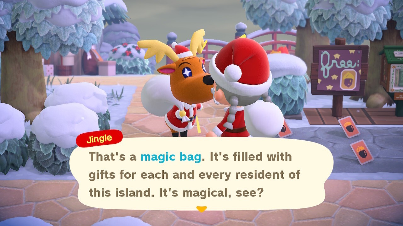 Animal Crossing Christmas – ‘Toy Day’ Villager Gift Guide, Jingle’s Magic Bag And New Horizons Toy Day Set Explained