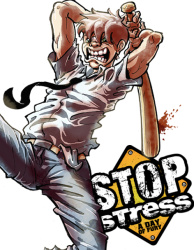 Stop Stress: A Day of Fury Cover