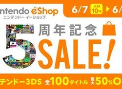 Nintendo of Japan is Putting on a Massive 5th Anniversary Sale on the 3DS eShop
