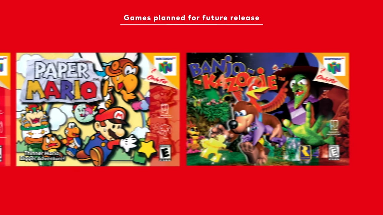Banjo-Kazooie is coming to Nintendo Switch Online's N64 library