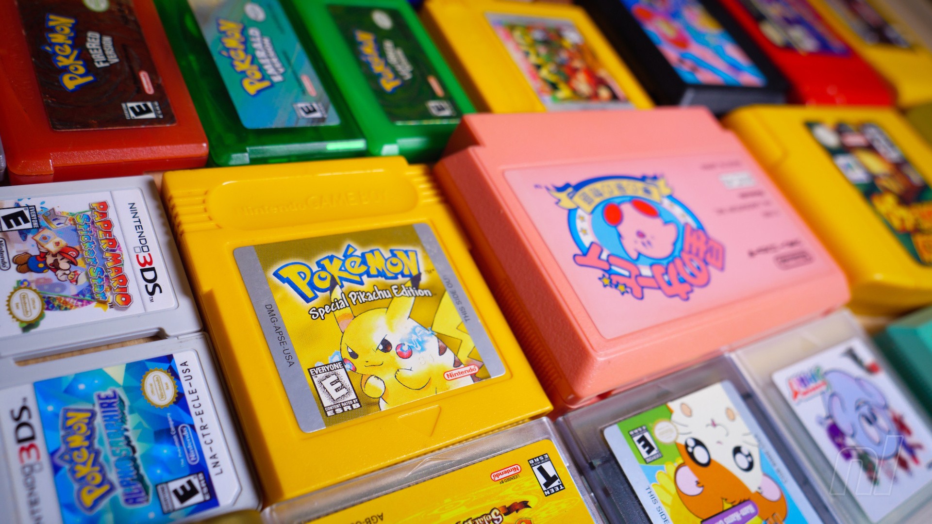 Game Boy Color Nintendo Switch Game Card Case 10 Slot Storage