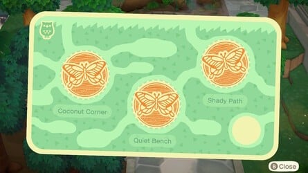 Bug Exhibit Stamps Animal Crossing New Horizons