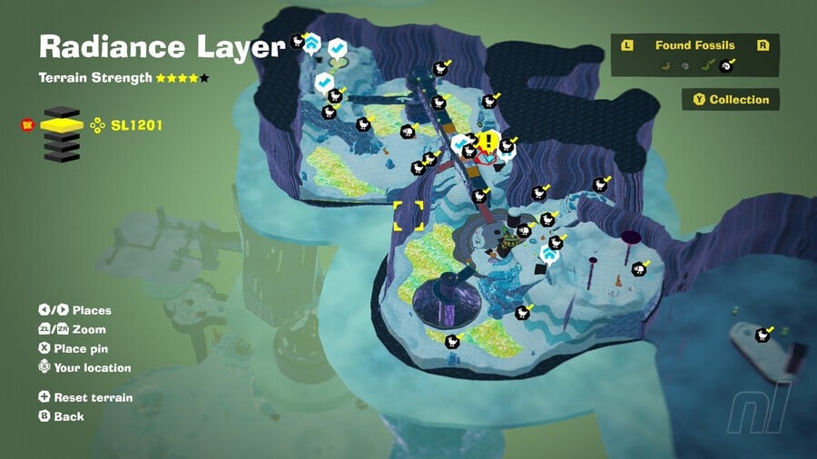 Radiance Layer SL1201 Fossil Map