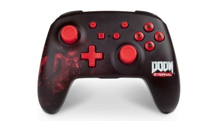 Unleash Hell With This Officially Licensed DOOM Eternal Wireless Controller For Switch