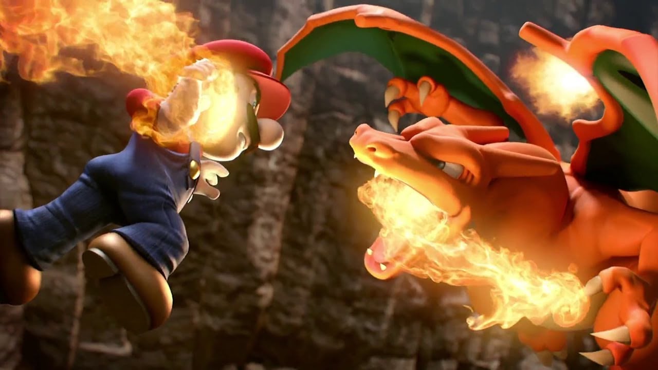 Mega Charizard X edit I made : r/smashbros