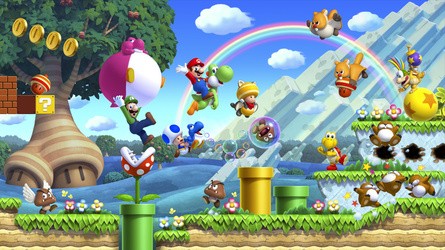 New Super Mario Bros U Deluxe Artwork